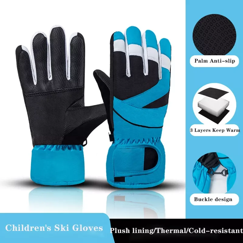New Winter Children's Ski Gloves Windproof Waterproof Thermal Gloves for Kids Outdoor Sport Skating Skiing Warm Snow Gloves
New Winter Children's Ski Gloves Windproof Waterproof Thermal Gloves for Kids Outdoor Sport Skating Skiing Warm Snow Gloves