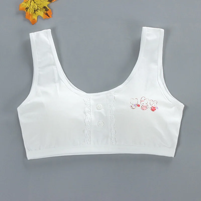 8-18years Teen Girls Training Bras Puberty Wireless Elastic Bra Cotton Sport Tank Tops Underwear Tops for Girls Women
8-18years Teen Girls Training Bras Puberty Wireless Elastic Bra Cotton Sport Tank Tops Underwear Tops for Girls Women
