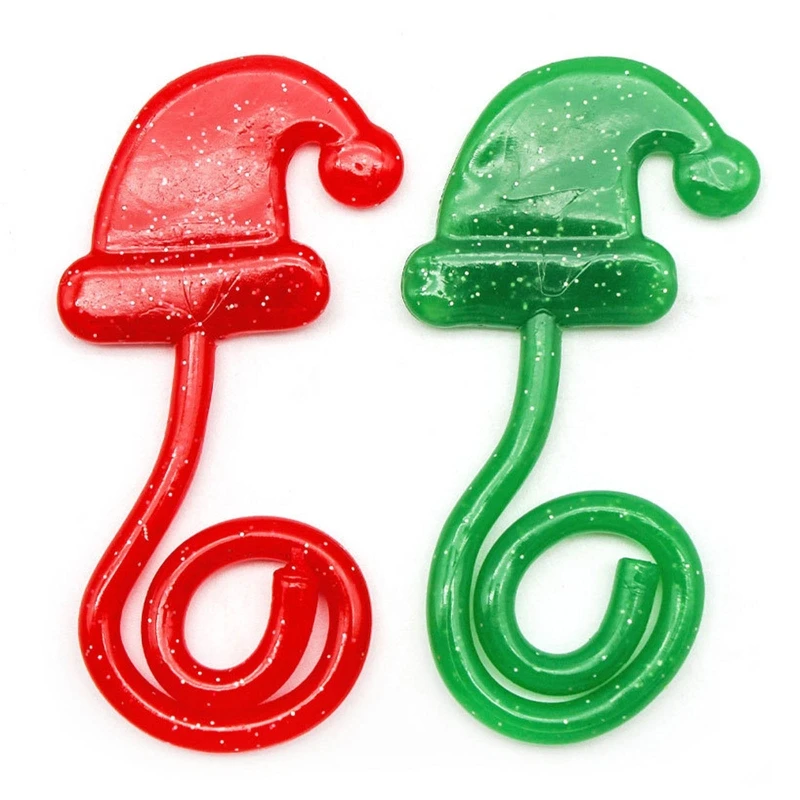 10pcs Sticky Hands Toys Elastically Stretchable Sticky Palm Toys Christmas Hat Shaped Tricky Hands Toys Gifts for Kids
10pcs Sticky Hands Toys Elastically Stretchable Sticky Palm Toys Christmas Hat Shaped Tricky Hands Toys Gifts for Kids