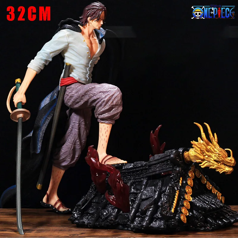 One Piece Anime Hand-made Red-haired Large Roof Shanks Decisive Battle GK Scene Anime Model Decoration Gift Shanks Action Figure
One Piece Anime Hand-made Red-haired Large Roof Shanks Decisive Battle GK Scene Anime Model Decoration Gift Shanks Action Figure