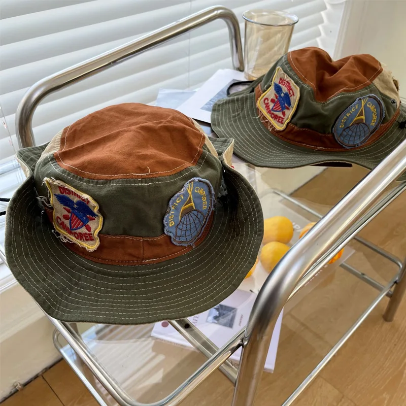 Parent Child Style Retro Bucket Hat children's Spring and Summer Cowboy Hat Mountaineering Fishing Hat Children's Accessories
Parent Child Style Retro Bucket Hat children's Spring and Summer Cowboy Hat Mountaineering Fishing Hat Children's Accessories