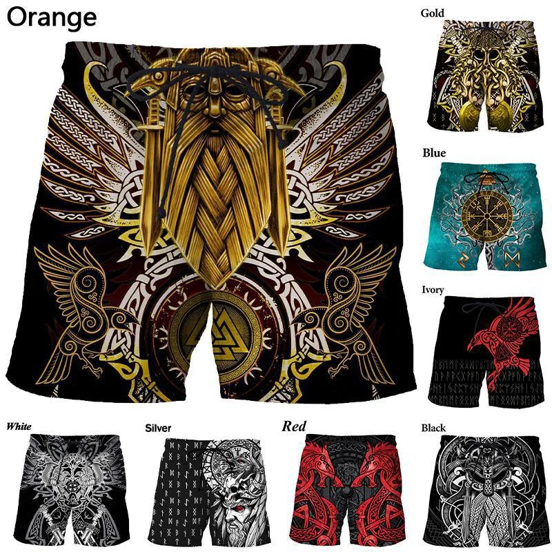 New Viking Odin Crow 3D Print Shorts Fashion Men's Viking Tattoo Art Street Harajuku Unisex Shorts
New Viking Odin Crow 3D Print Shorts Fashion Men's Viking Tattoo Art Street Harajuku Unisex Shorts