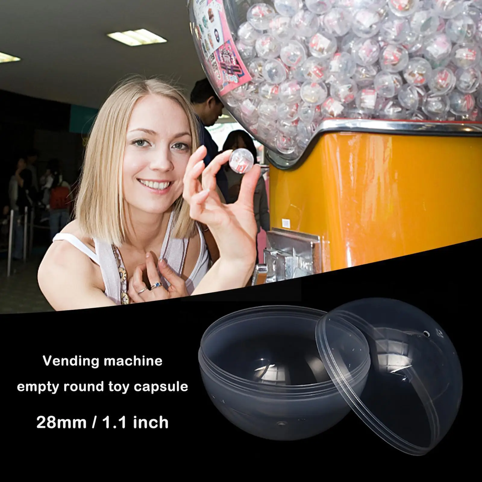 10pcs 28mm Transparent Round Capsule Pp Empty Ball Toy Supplies Machine Party Children Event Capsule Gift Vending Car A1a9
10pcs 28mm Transparent Round Capsule Pp Empty Ball Toy Supplies Machine Party Children Event Capsule Gift Vending Car A1a9