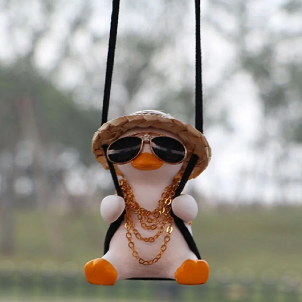 Car Interior Accessories Rearview Mirror Pendant Hanging Ornament Swing Duck Cute Anime Car Charm Accessories for Women Girls
Car Interior Accessories Rearview Mirror Pendant Hanging Ornament Swing Duck Cute Anime Car Charm Accessories for Women Girls