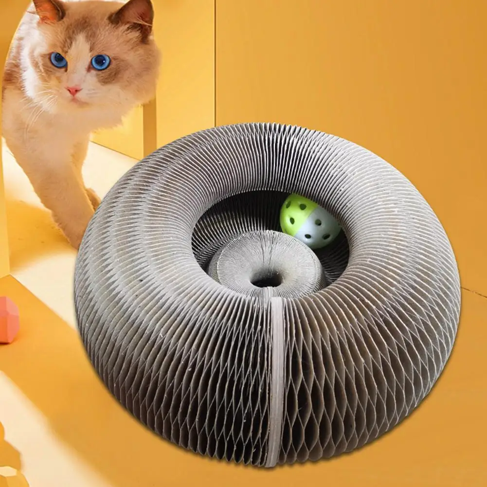Magic Organ Cat Scratch Board Cat Toy With Bell Cat Grinding Claw Cat Climbing Frame Cat Scratch Toy
Magic Organ Cat Scratch Board Cat Toy With Bell Cat Grinding Claw Cat Climbing Frame Cat Scratch Toy