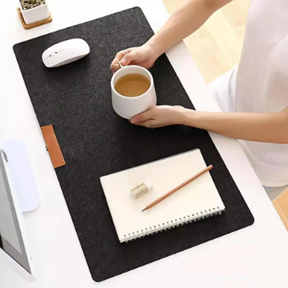 Large Office Computer Desk Mat Modern Table Keyboard Mouse Pad Wool Felt Laptop Cushion Desk Mat Gamer Mousepad Mat 700*330mm
Large Office Computer Desk Mat Modern Table Keyboard Mouse Pad Wool Felt Laptop Cushion Desk Mat Gamer Mousepad Mat 700*330mm