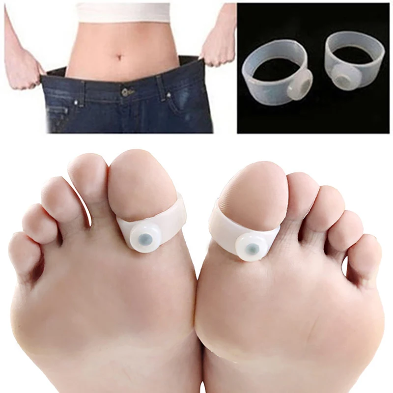 1 Pair Slimming Silicone Foot Massage Magnetic Toe Ring Fat Weight Loss Health Keep Slimming Feet Massager Ring Health Care
1 Pair Slimming Silicone Foot Massage Magnetic Toe Ring Fat Weight Loss Health Keep Slimming Feet Massager Ring Health Care