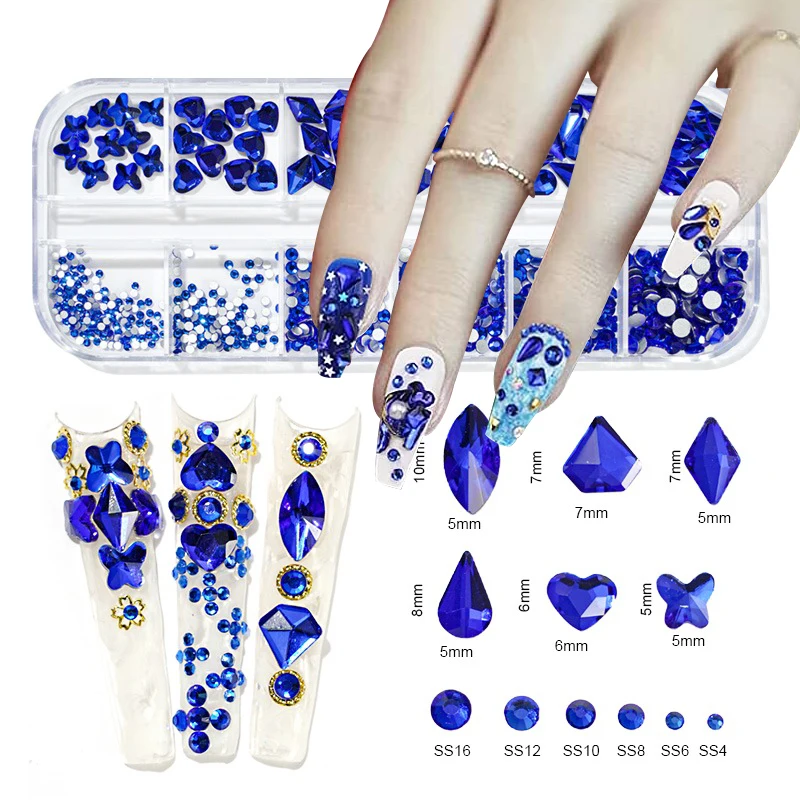 12-IN-1 Mixed Size Nail Rhinestones Charms Strange-Shape Hotfix Rhinestones Flatback Gems Crystal AB Color Nails Diy Material
12-IN-1 Mixed Size Nail Rhinestones Charms Strange-Shape Hotfix Rhinestones Flatback Gems Crystal AB Color Nails Diy Material