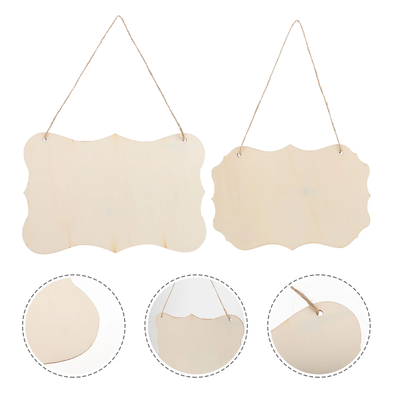 2 Pcs Blank Pattern Hanging Ornament Accessories Brishes DIY Wood Frame Wooden Plate Sign Board
2 Pcs Blank Pattern Hanging Ornament Accessories Brishes DIY Wood Frame Wooden Plate Sign Board