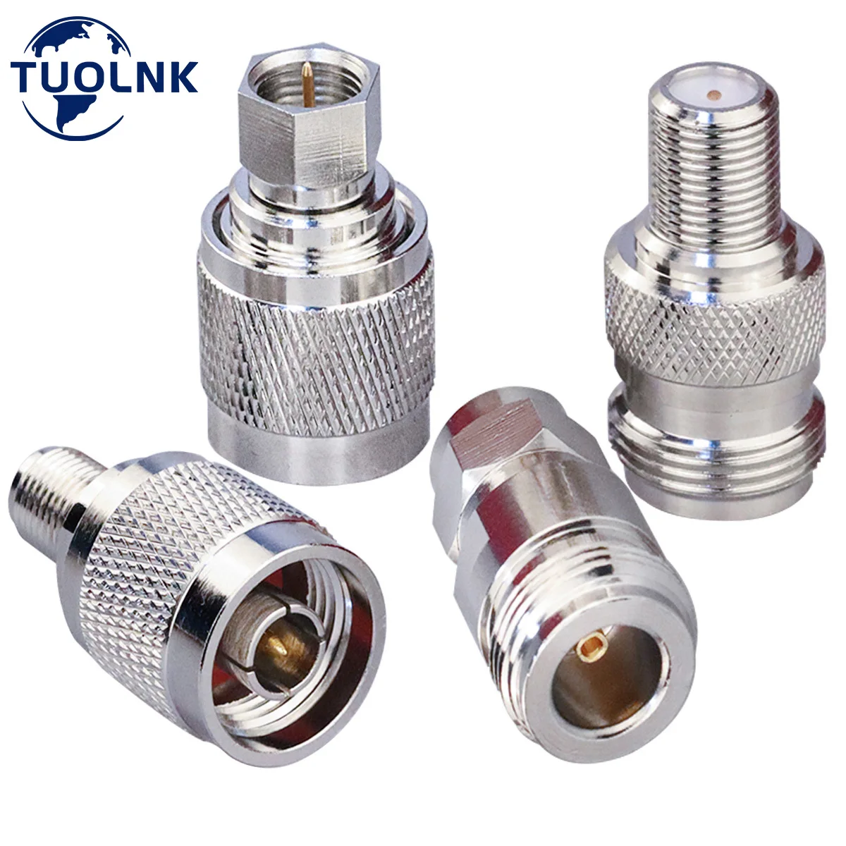 4Types N F Coax Adapter Kit Male Female Antenna RF Coaxial Adapter Antenna Extension Cable N Type to F Type Coax Connector Kit
4Types N F Coax Adapter Kit Male Female Antenna RF Coaxial Adapter Antenna Extension Cable N Type to F Type Coax Connector Kit
