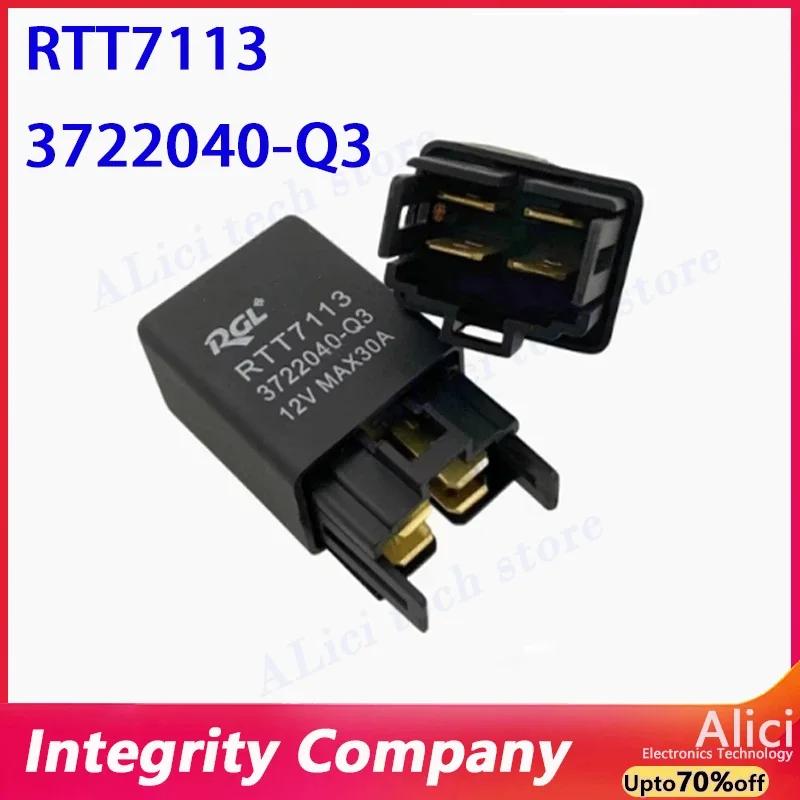 2 шт. реле RTT7113 3722040 -Q3 Big Dipper Aidil minibus автомобильный противотуманный фонарь звуковой насос реле вентилятора кондиционера 12 В 30 А
2 шт. реле RTT7113 3722040 -Q3 Big Dipper Aidil minibus автомобильный противотуманный фонарь звуковой насос реле вентилятора кондиционера 12 В 30 А