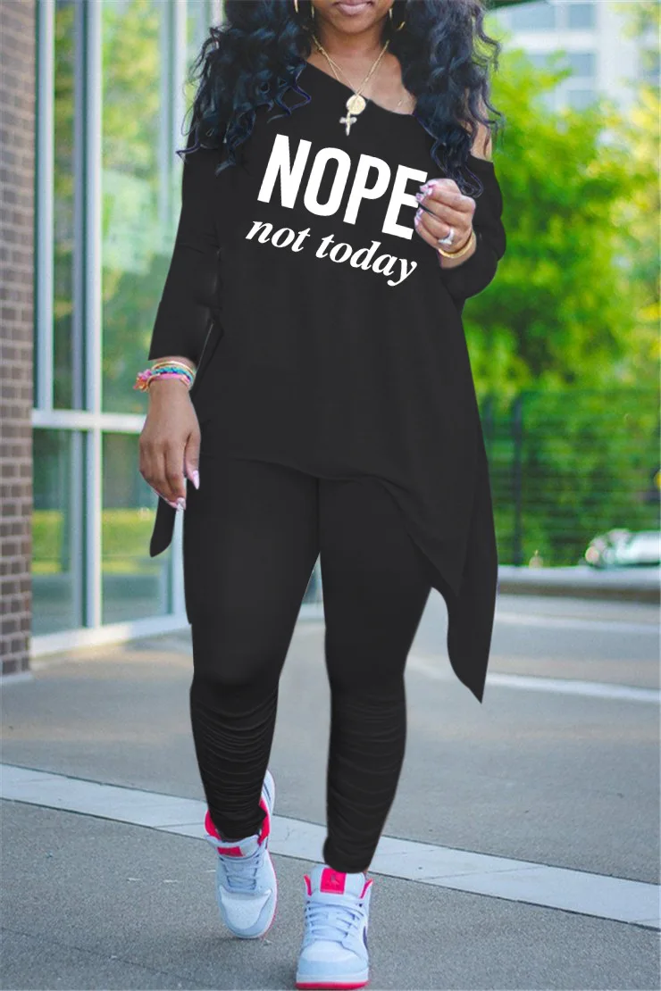 Женский спортивный костюм из двух предметов, Асимметричный топ с открытыми плечами и длинными рукавами и штаны, одежда для активного отдыха
Женский спортивный костюм из двух предметов, Асимметричный топ с открытыми плечами и длинными рукавами и штаны, одежда для активного отдыха