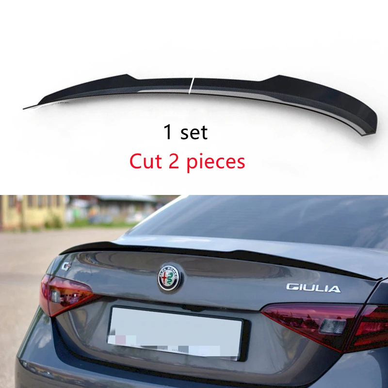 2 шт., спортивный спойлер на крыло багажника, для Alfa Romeo Giulia fast 2015-2019
2 шт., спортивный спойлер на крыло багажника, для Alfa Romeo Giulia fast 2015-2019