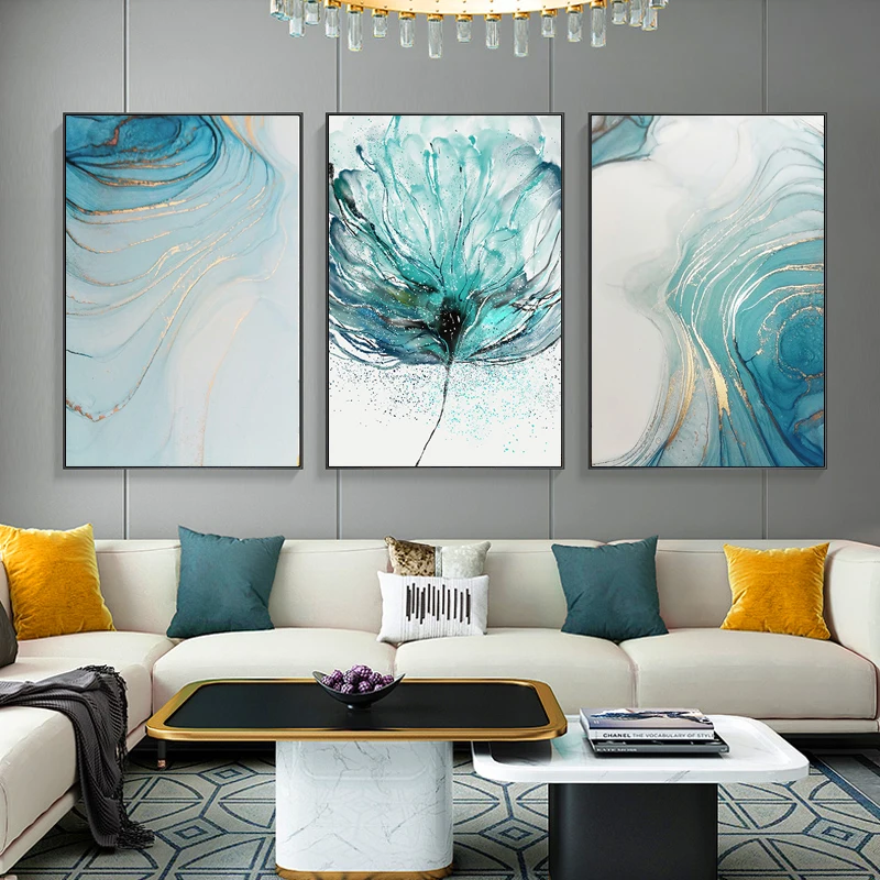 Modern Abstract Blue Golden Luxury Poster Marble Canvas Painting Prints Picture Nordic Wall Art Aesthetic Living Room Decoration
Modern Abstract Blue Golden Luxury Poster Marble Canvas Painting Prints Picture Nordic Wall Art Aesthetic Living Room Decoration