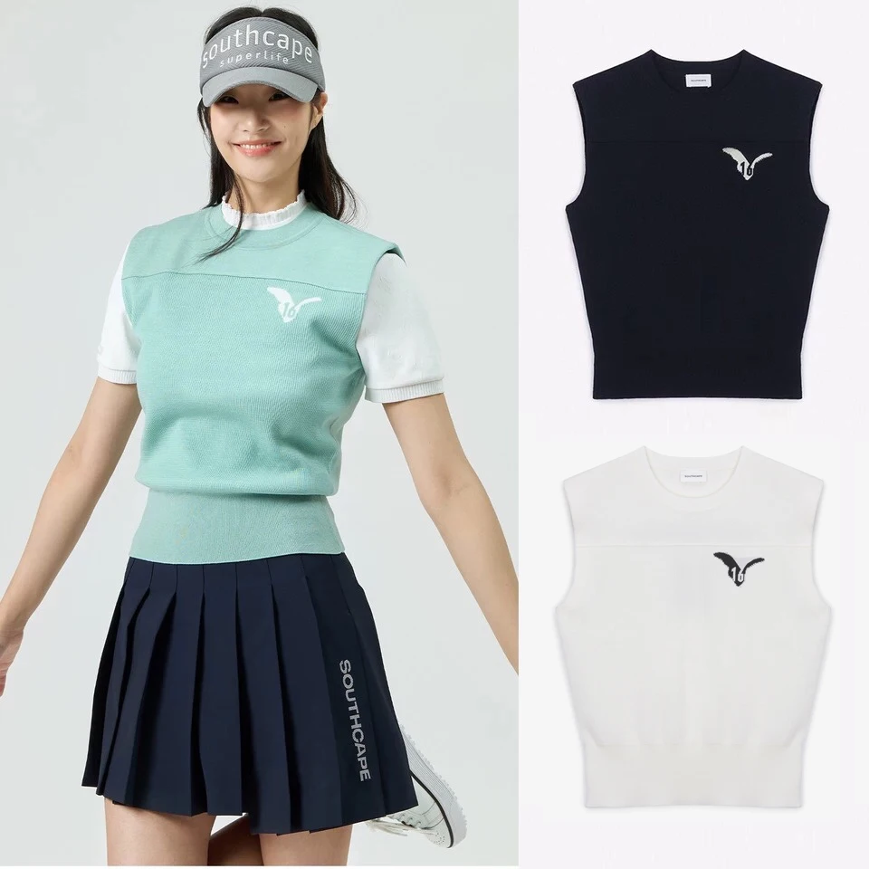Korean Golf Apparel Women's Tank Sweater New Original SC Casual Sportswear Wool Tank Top
Korean Golf Apparel Women's Tank Sweater New Original SC Casual Sportswear Wool Tank Top