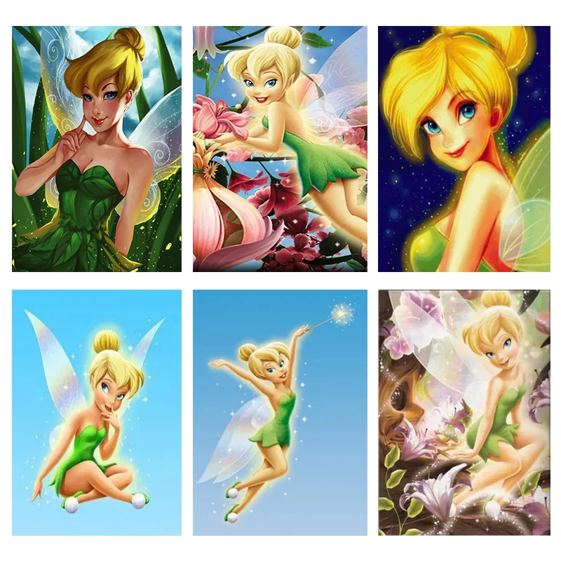 Disney Tinker Bell Diy Diamond Painting Cartoon Characters Full Square Round Diamond Mosaic Home Decoration Gifts Handwork Ll272
Disney Tinker Bell Diy Diamond Painting Cartoon Characters Full Square Round Diamond Mosaic Home Decoration Gifts Handwork Ll272