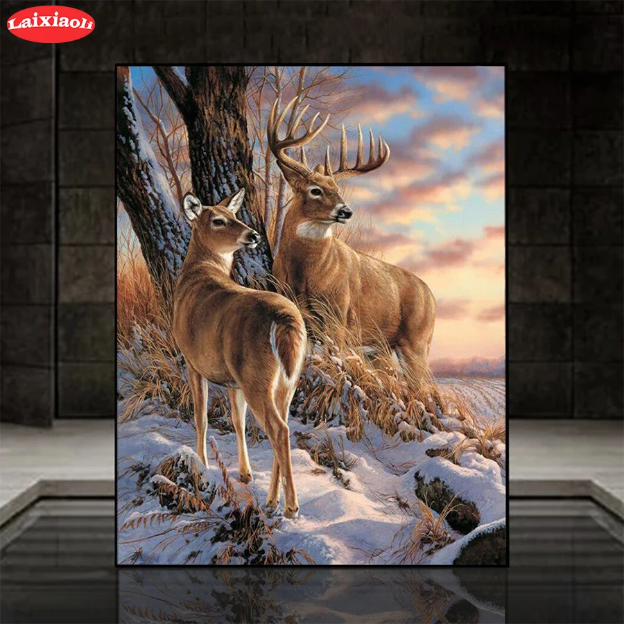 5D DIY Diamond Embroidery Animal forest deer Picture Of Rhinestone Diamond Painting Cross Stitch Mosaic New Arrival Wall Art
5D DIY Diamond Embroidery Animal forest deer Picture Of Rhinestone Diamond Painting Cross Stitch Mosaic New Arrival Wall Art