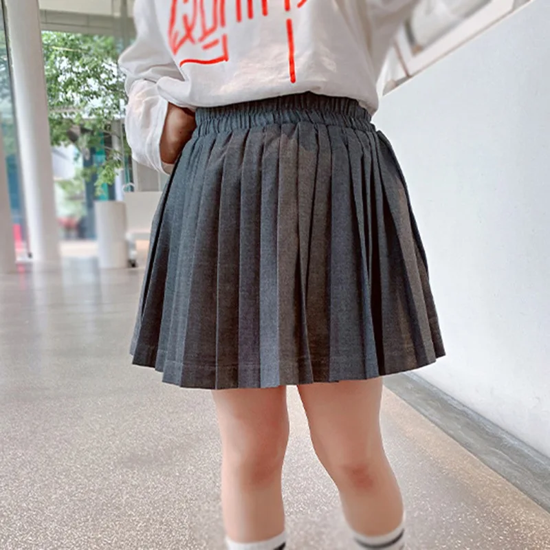 Summer Baby Kids Girls Pleated Skirt Elastic High Waist Scooter Skirt Casual Mini School Uniform Skirt Children Outfits 2-7T
Summer Baby Kids Girls Pleated Skirt Elastic High Waist Scooter Skirt Casual Mini School Uniform Skirt Children Outfits 2-7T