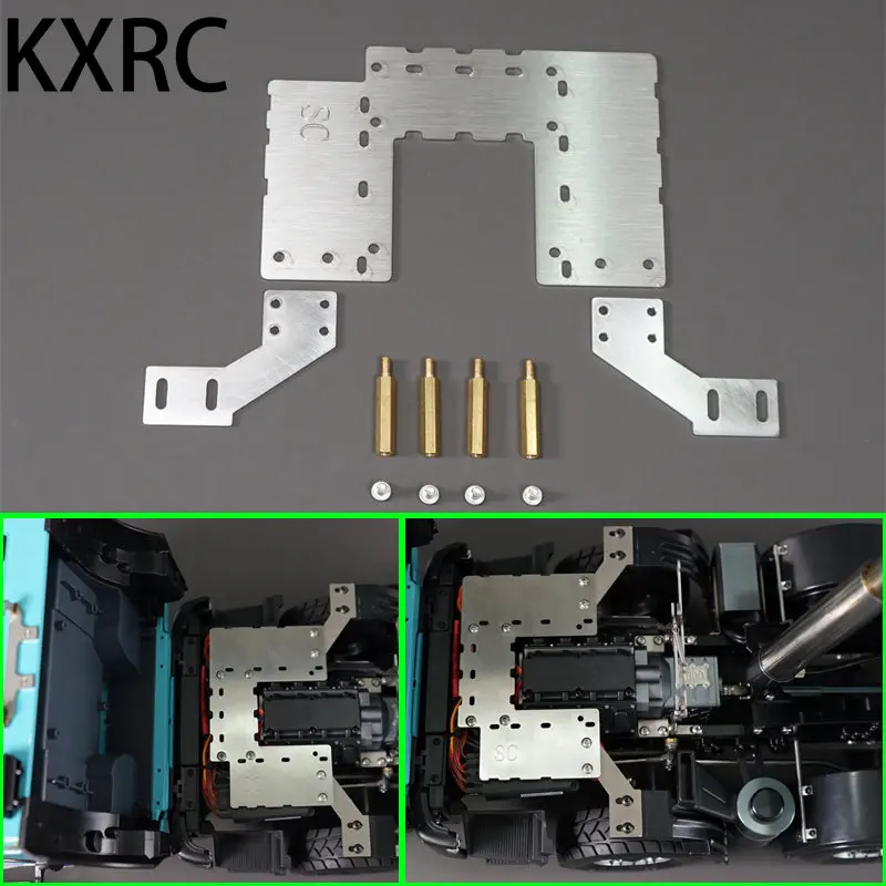Stainless Steel Special Second Floor Plate Car Accessories for 1/14 Tamiya RC Truck Trailer Tipper Iveco DIY Car Part
Stainless Steel Special Second Floor Plate Car Accessories for 1/14 Tamiya RC Truck Trailer Tipper Iveco DIY Car Part