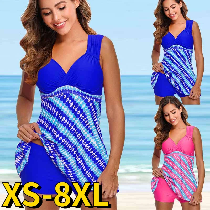 2023 New Design Printing Bathing Suit Women Sexy Tankini Women Summer Two-piece Set Swimsuit Female Loose Size Bikini Swimwear
2023 New Design Printing Bathing Suit Women Sexy Tankini Women Summer Two-piece Set Swimsuit Female Loose Size Bikini Swimwear