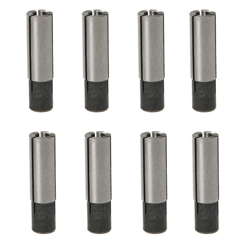 8 Pcs 1/4 Inch To 1/8 Inch Chuck Driver Adapter Engraving Machine Conversion Kit For Engraving Machine ER Collet
8 Pcs 1/4 Inch To 1/8 Inch Chuck Driver Adapter Engraving Machine Conversion Kit For Engraving Machine ER Collet
