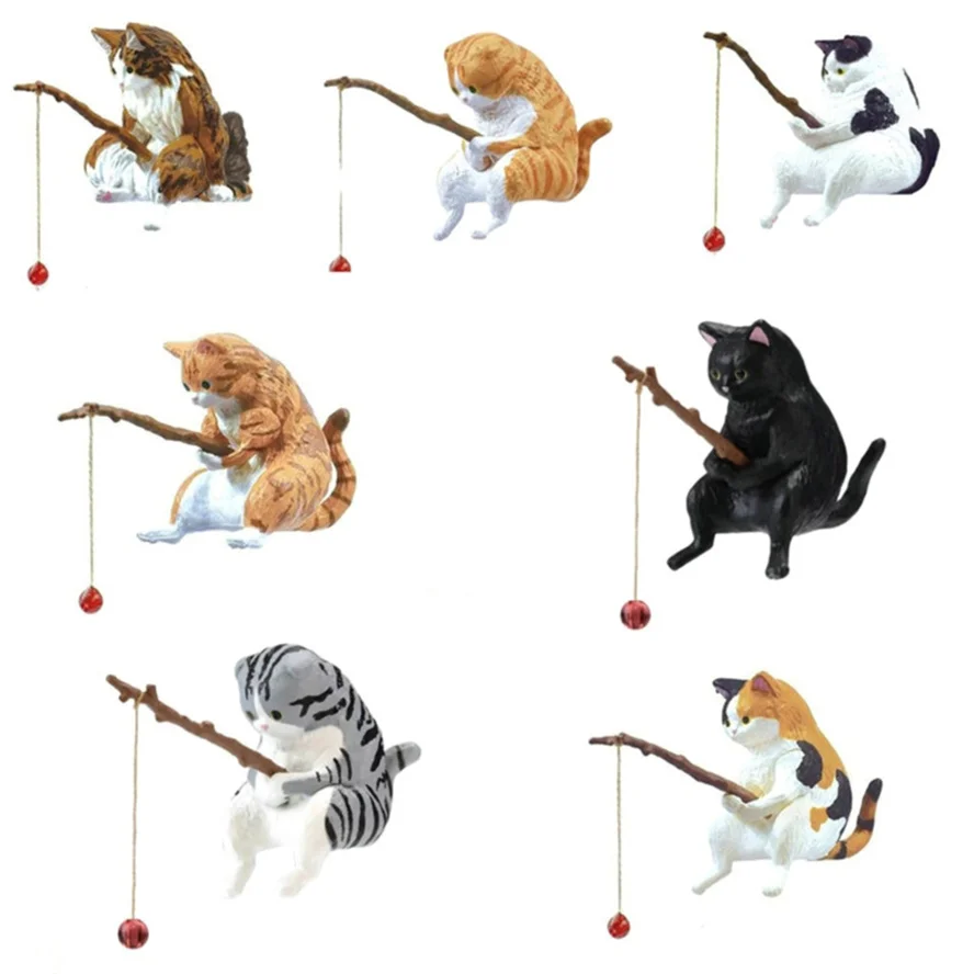 Nordic Creativity Cute Fishing Cat Miniature Resin Sculpture Figurine Home Fish Tank Landscaping Kawaii Statue Decorations
Nordic Creativity Cute Fishing Cat Miniature Resin Sculpture Figurine Home Fish Tank Landscaping Kawaii Statue Decorations
