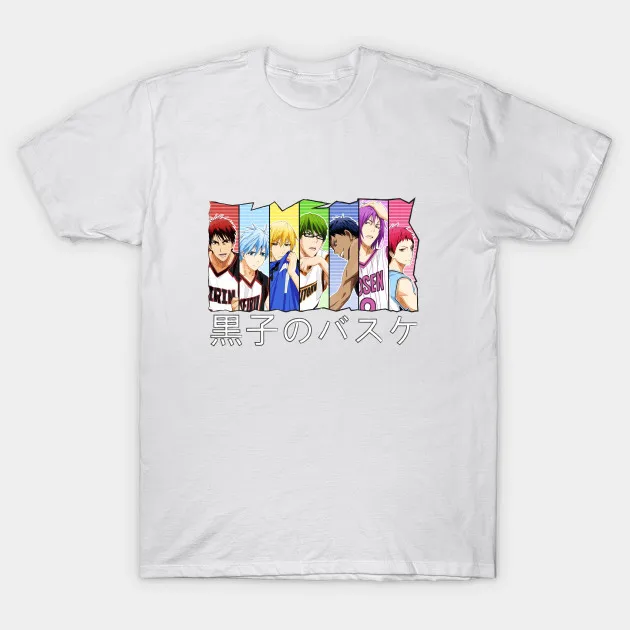 2021 Men/Women's Summer White Street Fashion Hip Hop Kuroko No Basket T-shirt Cotton Tees Short Sleeve Tops
2021 Men/Women's Summer White Street Fashion Hip Hop Kuroko No Basket T-shirt Cotton Tees Short Sleeve Tops