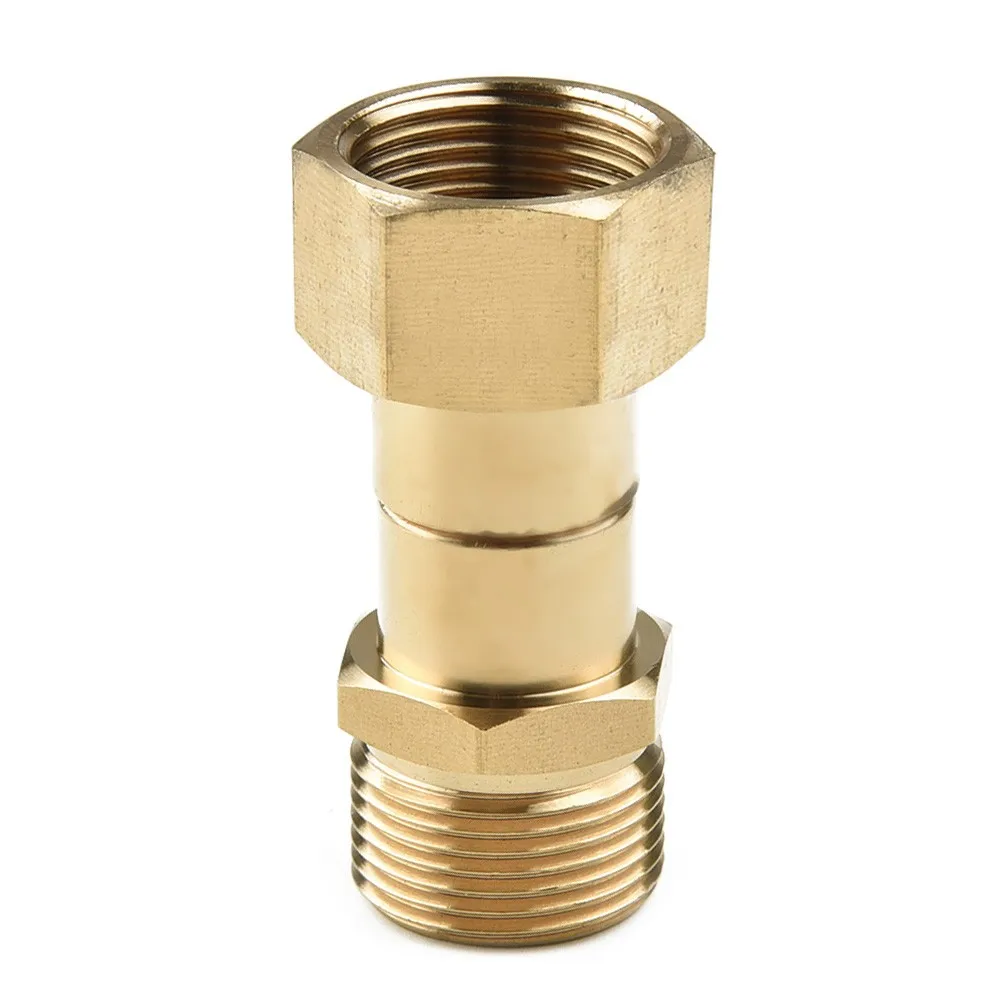 M22 14mm Thread Pressure Washer Swivel Joint Ki Nk Free Connector Hose Fitting Brass Washer Swivel Joint Hose Sprayer Connector
M22 14mm Thread Pressure Washer Swivel Joint Ki Nk Free Connector Hose Fitting Brass Washer Swivel Joint Hose Sprayer Connector