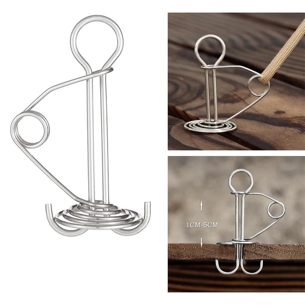Spiral Shaped Spring Octopus Deck Pegs Rope Buckle Nail Plugs Pins Carabiner Awning Tent Stakes Hooks Camping Hiking Accessories
Spiral Shaped Spring Octopus Deck Pegs Rope Buckle Nail Plugs Pins Carabiner Awning Tent Stakes Hooks Camping Hiking Accessories