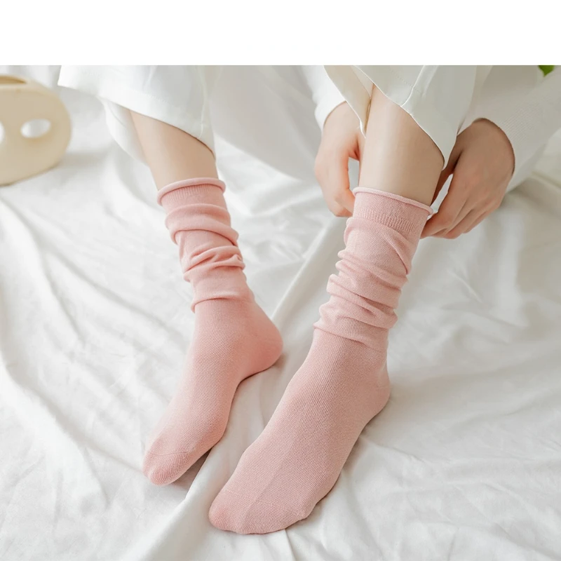 Women Girls Summer Spring Autumn Thin Loose Socks Stacked Bright Neon Rose Green 10 Colors Long Solid Colors Soft Socks
Women Girls Summer Spring Autumn Thin Loose Socks Stacked Bright Neon Rose Green 10 Colors Long Solid Colors Soft Socks