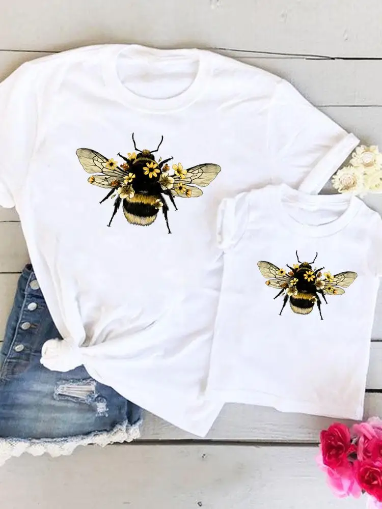 Family Matching Outfits Bee Flower Floral Trend Women Love Kid Child Summer Mom Mama Mother Tshirt Tee T-shirt Clothes Clothing
Family Matching Outfits Bee Flower Floral Trend Women Love Kid Child Summer Mom Mama Mother Tshirt Tee T-shirt Clothes Clothing
