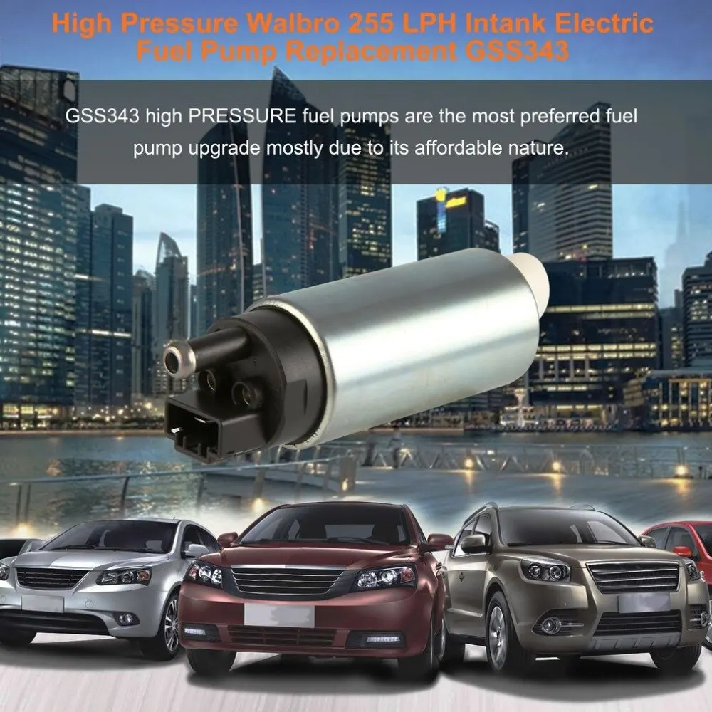 Автомобильный высокопроизводительный топливный насос Walbro 255 LPH Intank, сменный топливный насос высокого давления Walbro GSS343, Лидер продаж
Автомобильный высокопроизводительный топливный насос Walbro 255 LPH Intank, сменный топливный насос высокого давления Walbro GSS343, Лидер продаж