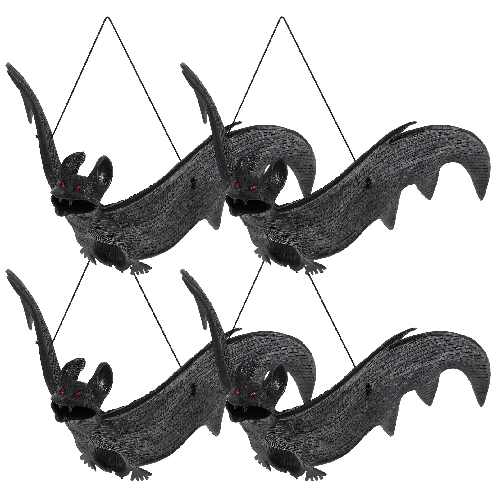 Halloween Hanging Bats Scary Rubber Vampire Flying Pendant Yard Home Window Wall Decorations
Halloween Hanging Bats Scary Rubber Vampire Flying Pendant Yard Home Window Wall Decorations