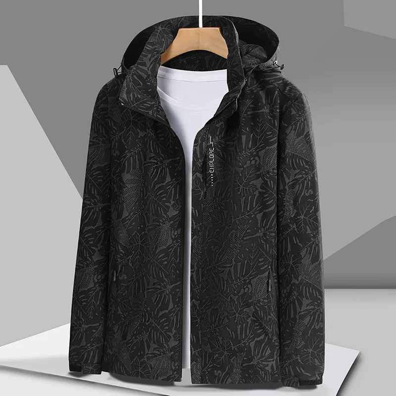 Mens Lightweight Waterproof Rain Jacket Raincoat for Hiking Travel with Removable Hood Windbreaker Jacket
Mens Lightweight Waterproof Rain Jacket Raincoat for Hiking Travel with Removable Hood Windbreaker Jacket