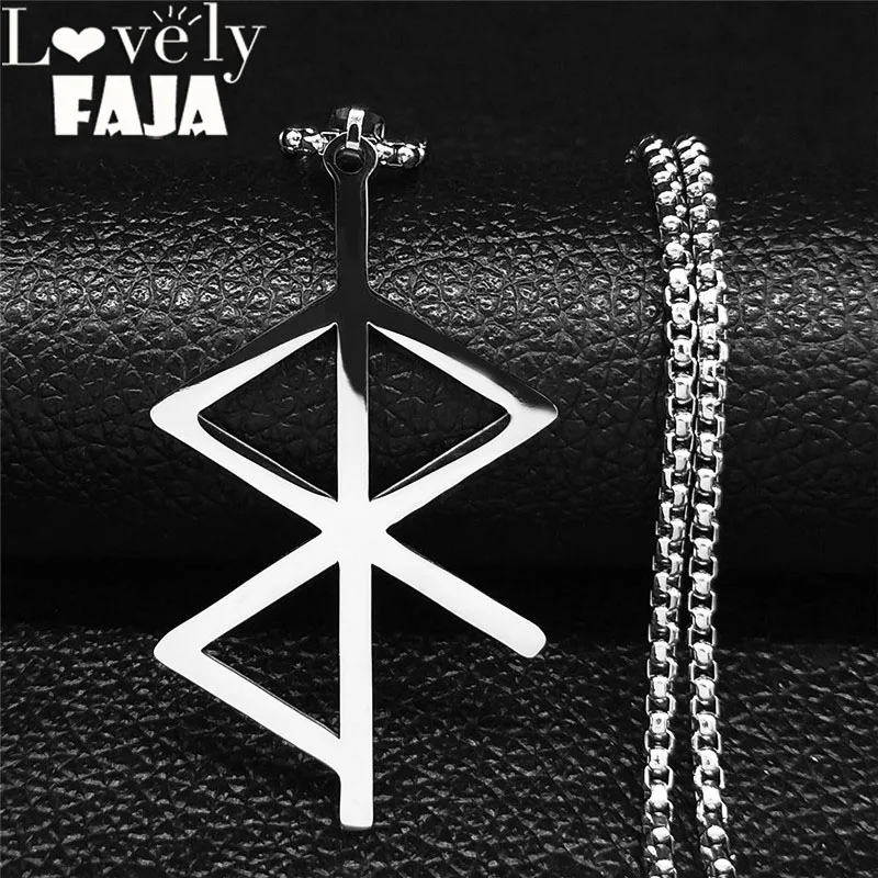 2022 Nordic Bindrune Peace Tranquility & Unity Stainless Steel Necklaces Men/Women Silver Color Chain Necklace Jewelry N1268S03
2022 Nordic Bindrune Peace Tranquility & Unity Stainless Steel Necklaces Men/Women Silver Color Chain Necklace Jewelry N1268S03