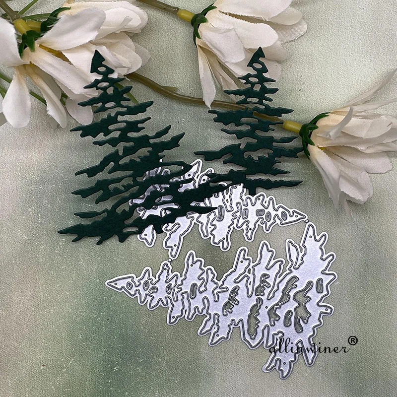 Two pine trees Metal Cutting Dies Stencils For DIY Scrapbooking Decorative Embossing Handcraft Die Cutting Template
Two pine trees Metal Cutting Dies Stencils For DIY Scrapbooking Decorative Embossing Handcraft Die Cutting Template