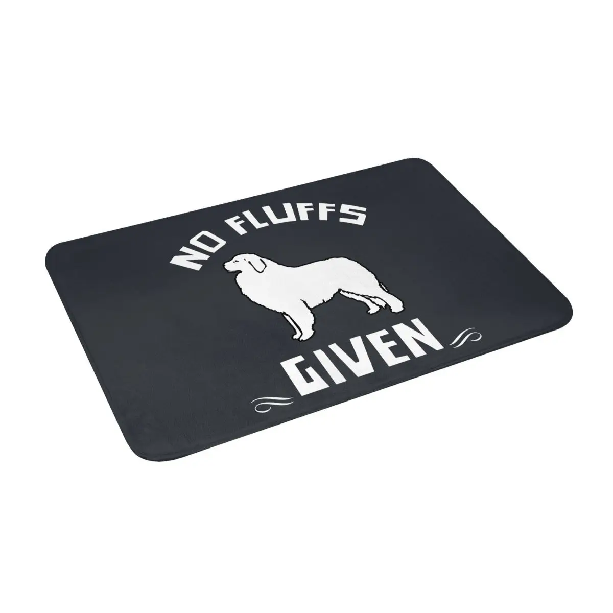 Great Pyrenees No Fluffs 24" X 16" Non Slip Absorbent Memory Foam Bath Mat for Home Decor/Kitchen/Entry/Living Room
Great Pyrenees No Fluffs 24" X 16" Non Slip Absorbent Memory Foam Bath Mat for Home Decor/Kitchen/Entry/Living Room