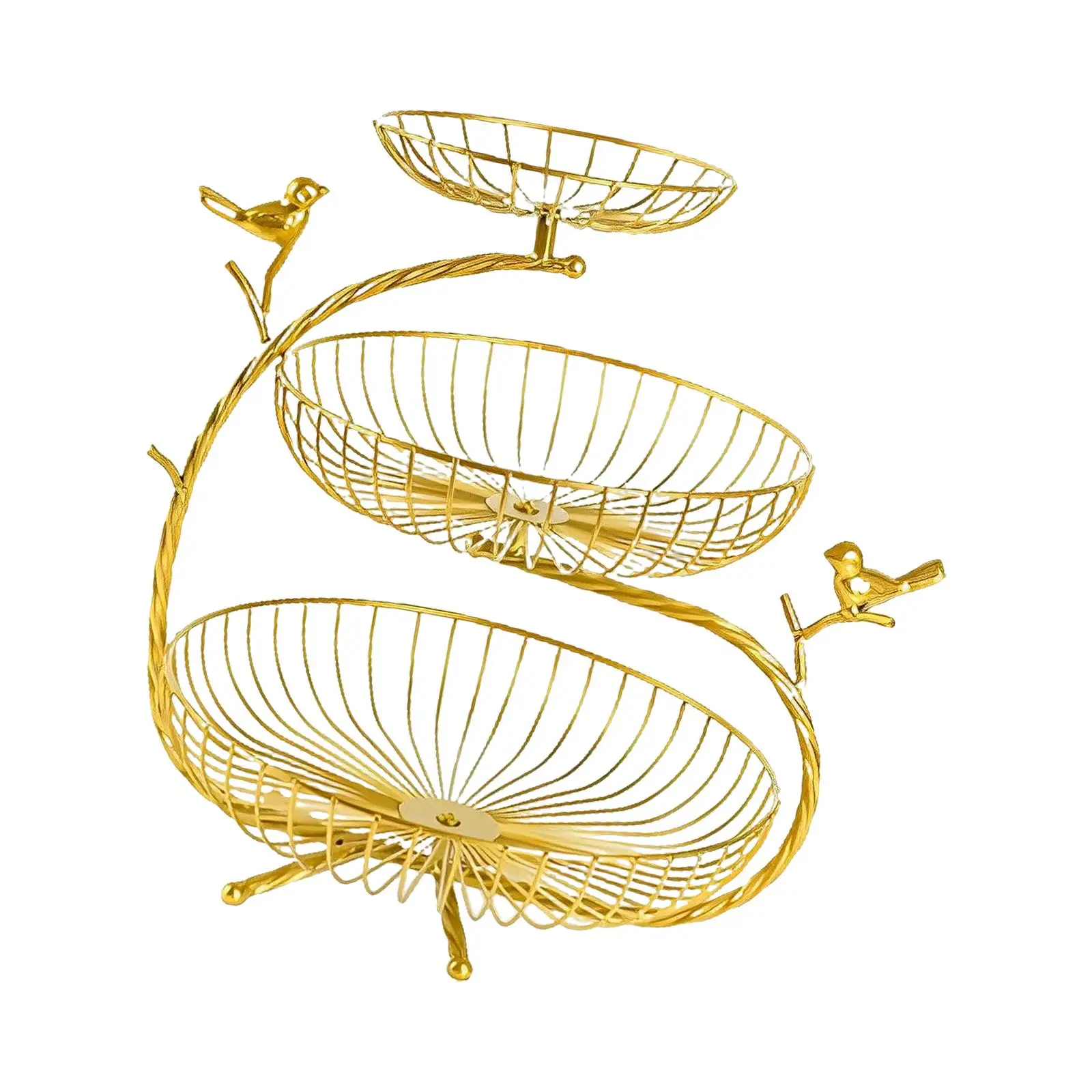 Metal Fruit Basket Bowl Organization Vegetables Storage Party Decorative Tray
Metal Fruit Basket Bowl Organization Vegetables Storage Party Decorative Tray