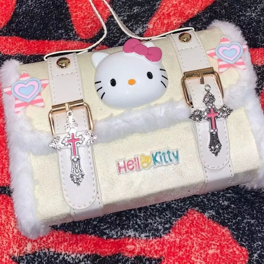 Hello Kitty Sanrio Plush Kawaii Cartoon Cute JK Plush Tote Lolita Crossbody Bag Anime Plush Toy for Girl Kids Toys Birthday Gift
Hello Kitty Sanrio Plush Kawaii Cartoon Cute JK Plush Tote Lolita Crossbody Bag Anime Plush Toy for Girl Kids Toys Birthday Gift