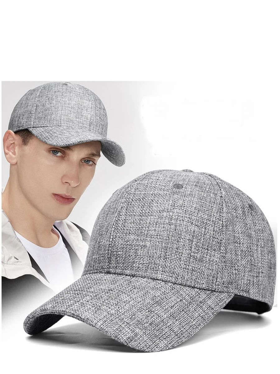 Big size deep linen baseball hats male summer outdoors cool sun cap men large size sport snapback caps 55-60cm 60-66cm
Big size deep linen baseball hats male summer outdoors cool sun cap men large size sport snapback caps 55-60cm 60-66cm