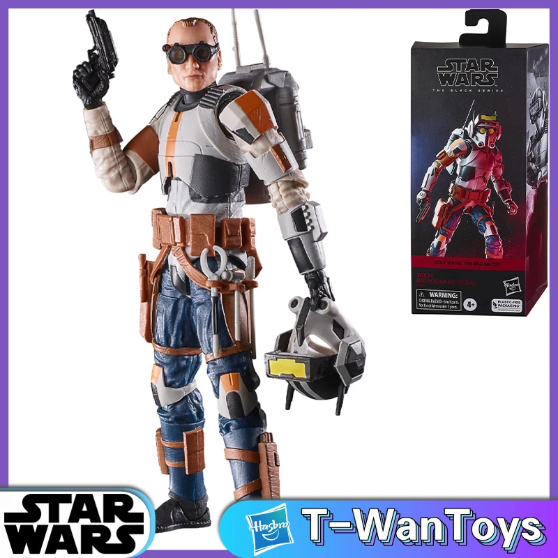 Hasbro Star Wars The Black Series The Bad Batch Animated Tech (Mercenary Gear) 6-Inch (15Cm) Action Faigure, Ships Now
Hasbro Star Wars The Black Series The Bad Batch Animated Tech (Mercenary Gear) 6-Inch (15Cm) Action Faigure, Ships Now