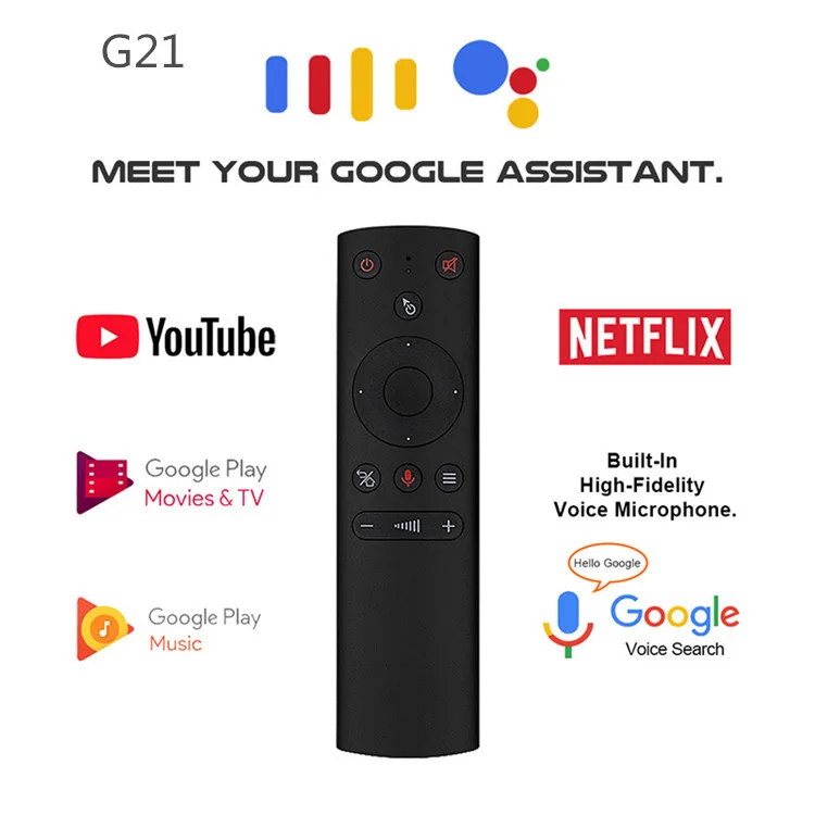 G21s flying mouse 2.4G wireless voice remote control Android set top box projector G21 voice flying mouse
G21s flying mouse 2.4G wireless voice remote control Android set top box projector G21 voice flying mouse