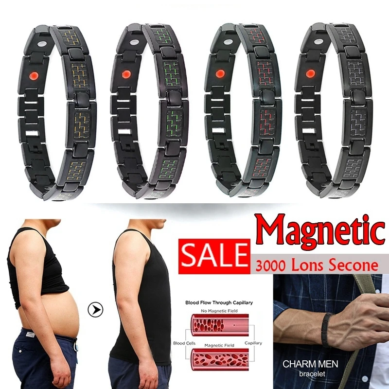 New Carbon Fiber Bio Energy Titanium Bracelet Bangle Magnetic Health Care Relief The Pain Bracelets for Men Friendship Jewelry
New Carbon Fiber Bio Energy Titanium Bracelet Bangle Magnetic Health Care Relief The Pain Bracelets for Men Friendship Jewelry