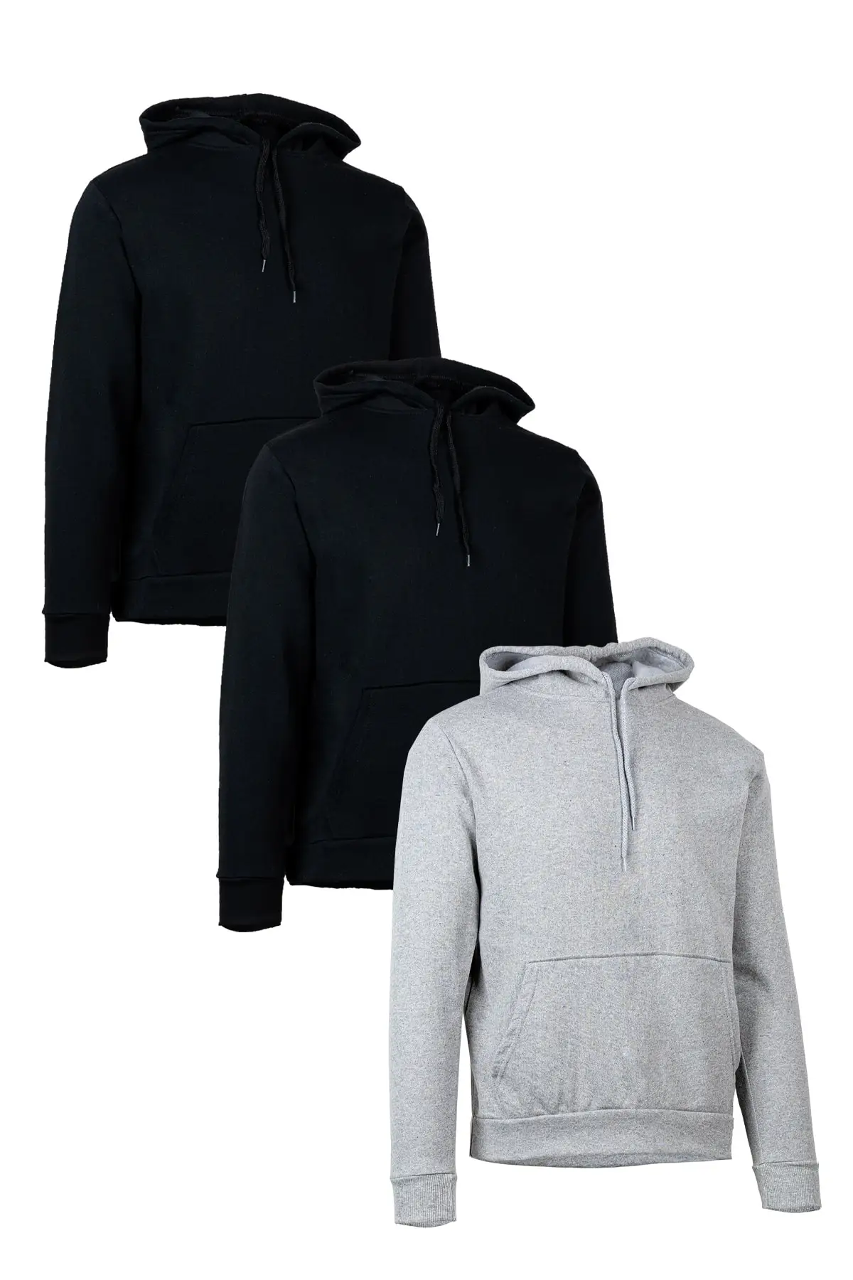 Women's Sweatshirt 3 Ps. Gray Black Raised Two Thread Pocket Hooded Unisex Hoodies Fashion All Season New Pullovers Fleece
Women's Sweatshirt 3 Ps. Gray Black Raised Two Thread Pocket Hooded Unisex Hoodies Fashion All Season New Pullovers Fleece