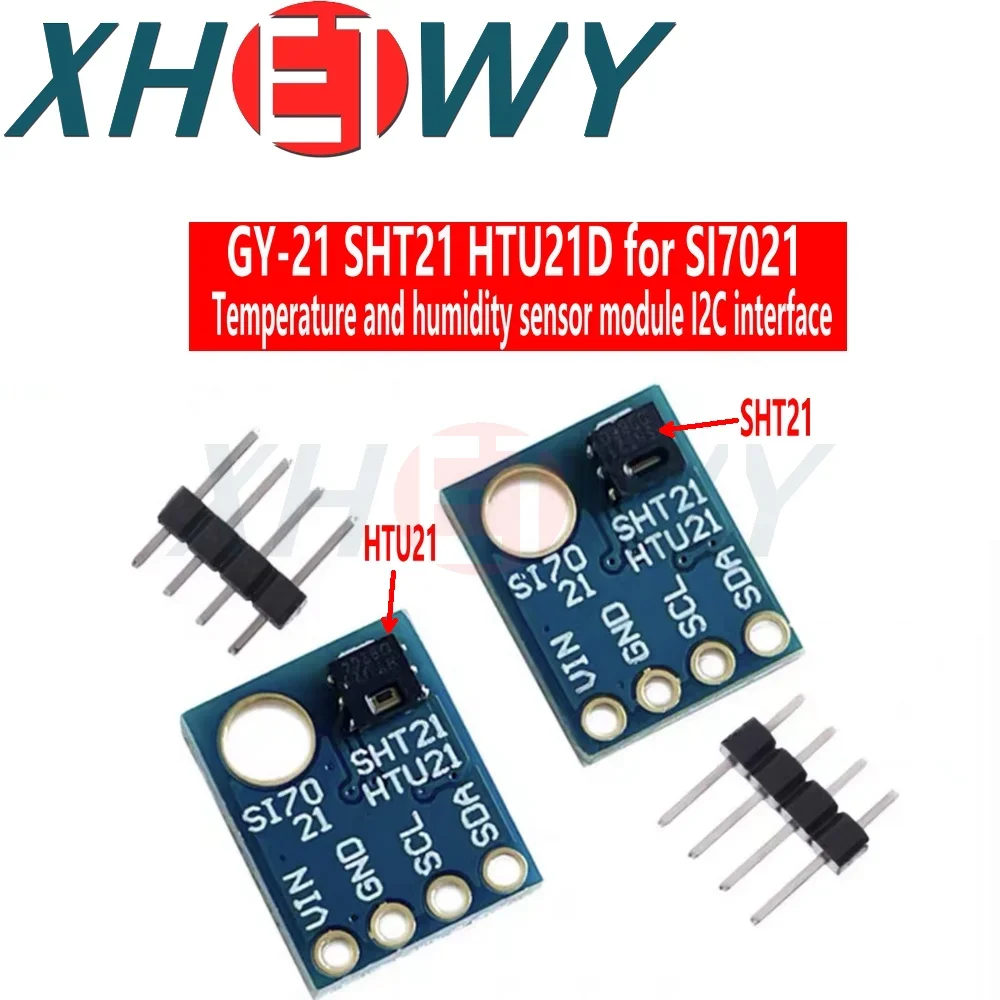 Si7021 GY-21 SHT21 HTU21 Модуль цифрового датчика температуры влажности заменяет SHT11 SHT15