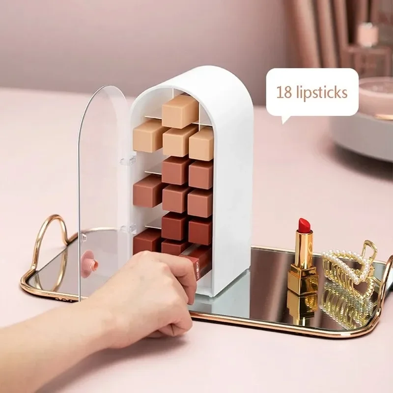 NEW2023 Lipstick Storage Box Desktop Makeup Organizer Cosmetic Jewelry Display Stand Nail Polish Storage Case Box Home Organiz
NEW2023 Lipstick Storage Box Desktop Makeup Organizer Cosmetic Jewelry Display Stand Nail Polish Storage Case Box Home Organiz