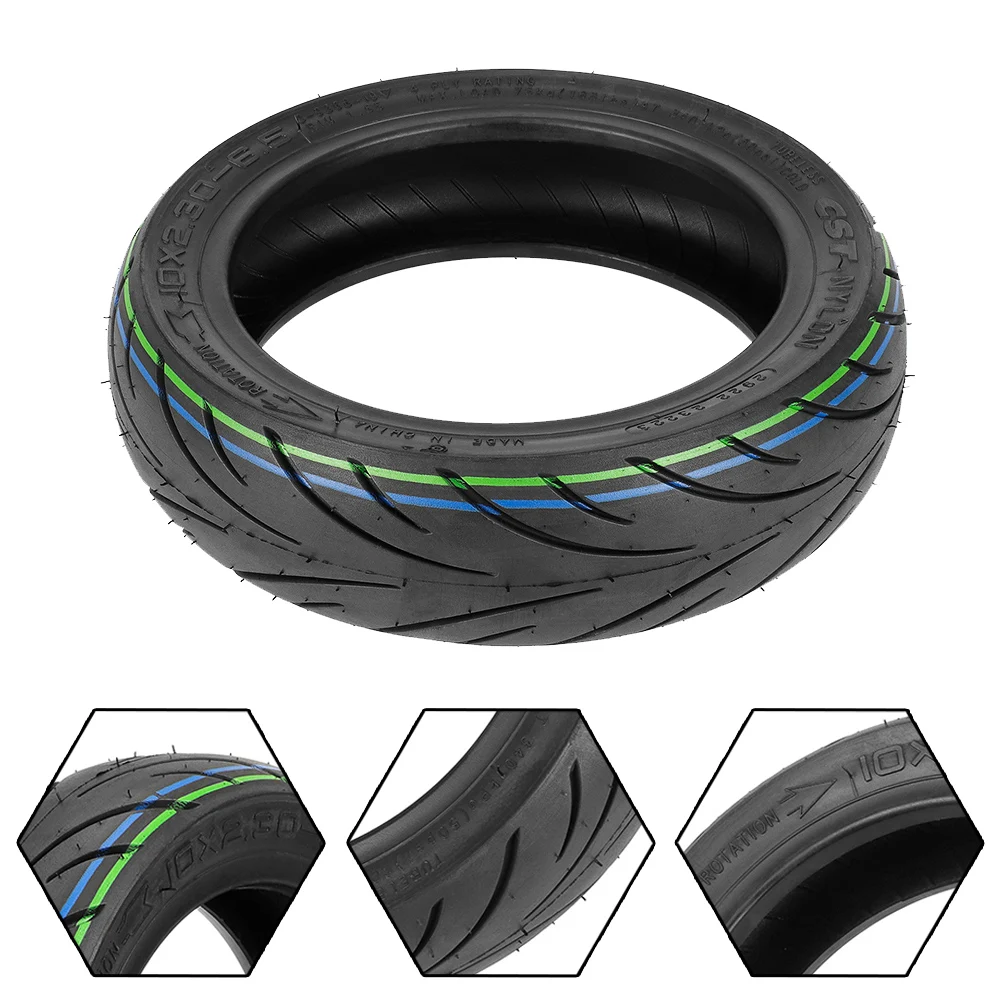 10*2.30-6.5 Tubeless Tire 10 Inch 1Pcs Black For NIU KQ2 Electric Scooter Replacement Part Electric Scooter Parts
10*2.30-6.5 Tubeless Tire 10 Inch 1Pcs Black For NIU KQ2 Electric Scooter Replacement Part Electric Scooter Parts