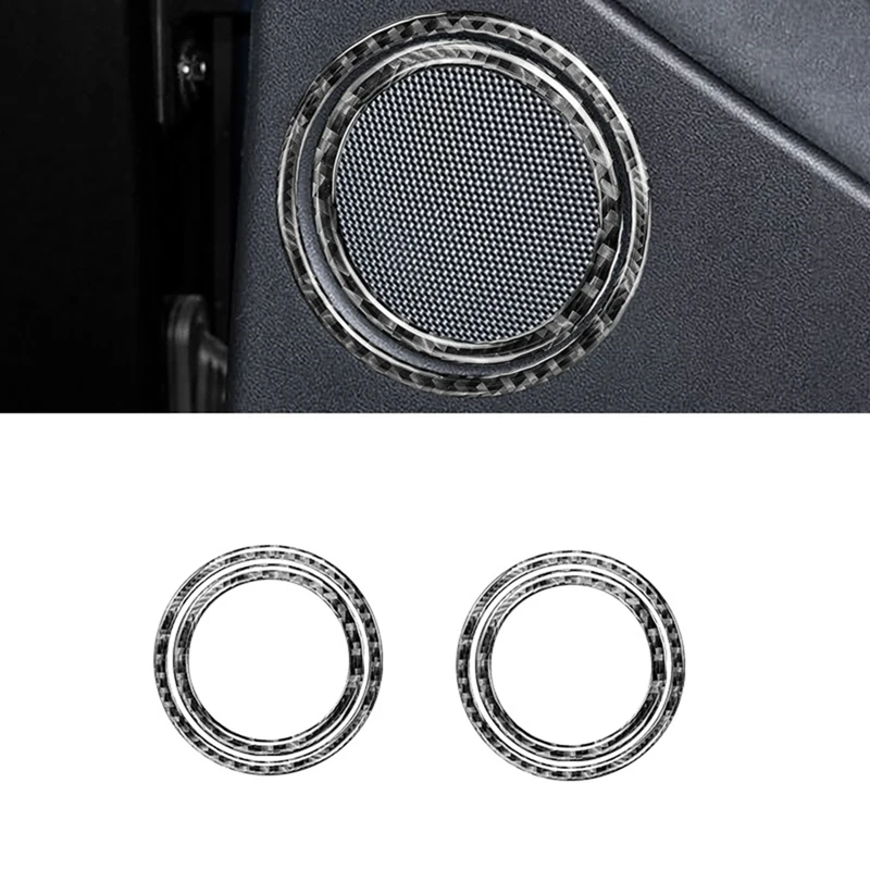 Side Door Audio Speaker Cover Decorative Ring Trim Carbon Fiber For Tesla Model Y 2017-2021 Interior Accessories 
Side Door Audio Speaker Cover Decorative Ring Trim Carbon Fiber For Tesla Model Y 2017-2021 Interior Accessories