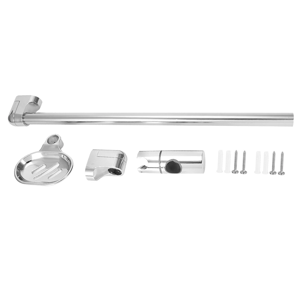 Stainless Steel Lifting Handhold Shower Head Holder Bracket with Soap Box G1/2" Bathroom Bathroom Bathroom Bathroom
Stainless Steel Lifting Handhold Shower Head Holder Bracket with Soap Box G1/2" Bathroom Bathroom Bathroom Bathroom