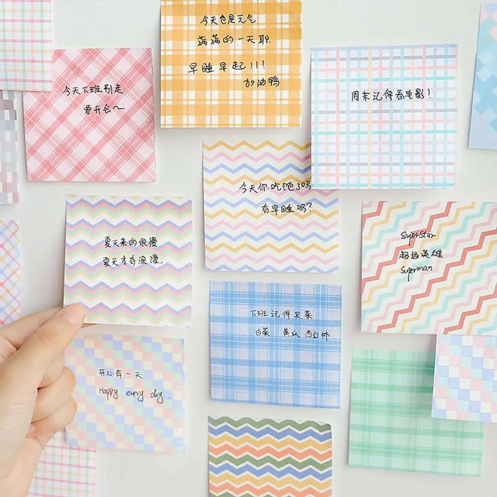 80PagesJapanese Simple Sticky Notes Cute Girl Notepad Office Supplies Jk Plaid Message Memo Pads Stickers Notebook Daily Planner
80PagesJapanese Simple Sticky Notes Cute Girl Notepad Office Supplies Jk Plaid Message Memo Pads Stickers Notebook Daily Planner